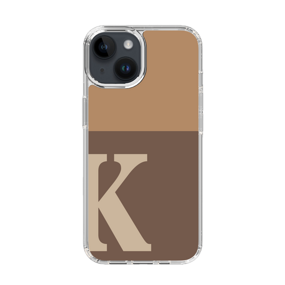 Slim Protection Case［ Original - initial two tone - K brown ］