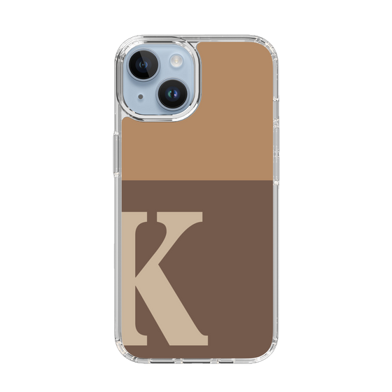 Slim Protection Case［ Original - initial two tone - K brown ］