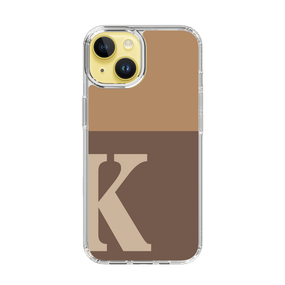 Slim Protection Case［ Original - initial two tone - K brown ］