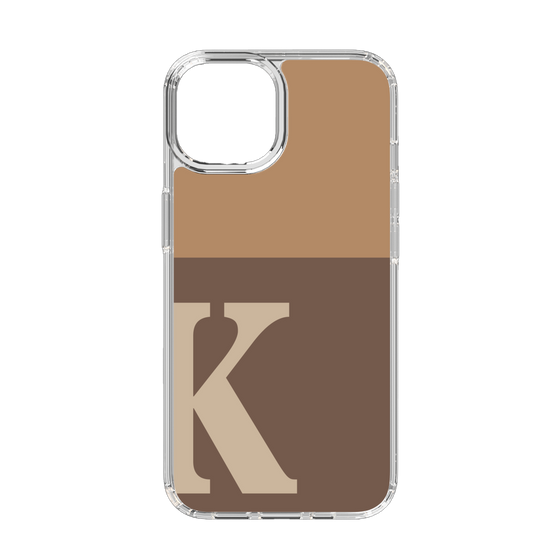 Slim Protection Case［ Original - initial two tone - K brown ］