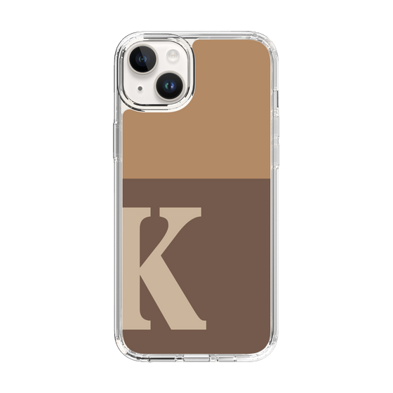 Slim Protection Case［ Original - initial two tone - K brown ］
