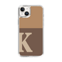 Slim Protection Case［ Original - initial two tone - K brown ］