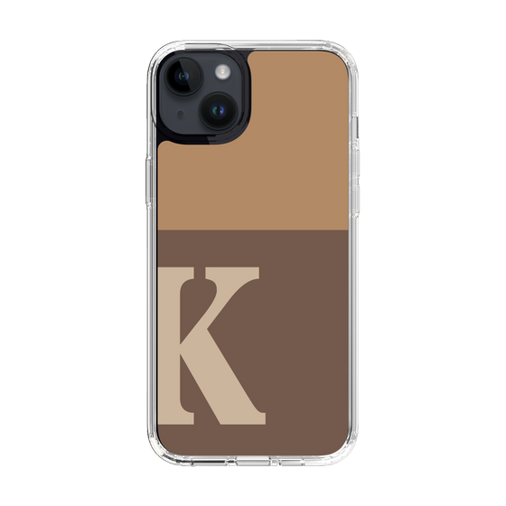 Slim Protection Case［ Original - initial two tone - K brown ］