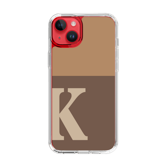 Slim Protection Case［ Original - initial two tone - K brown ］