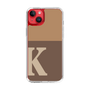 Slim Protection Case［ Original - initial two tone - K brown ］