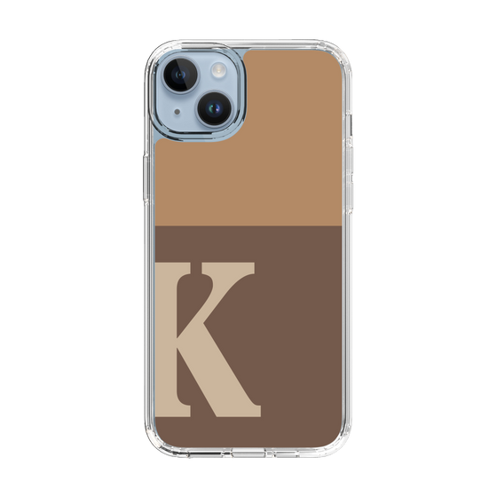 Slim Protection Case［ Original - initial two tone - K brown ］