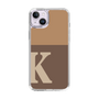 Slim Protection Case［ Original - initial two tone - K brown ］