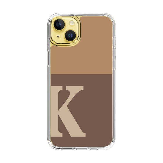 Slim Protection Case［ Original - initial two tone - K brown ］
