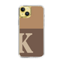 Slim Protection Case［ Original - initial two tone - K brown ］