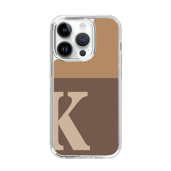 Slim Protection Case［ Original - initial two tone - K brown ］