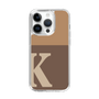 Slim Protection Case［ Original - initial two tone - K brown ］
