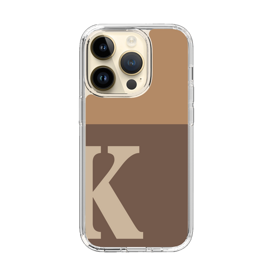 Slim Protection Case［ Original - initial two tone - K brown ］