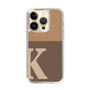 Slim Protection Case［ Original - initial two tone - K brown ］