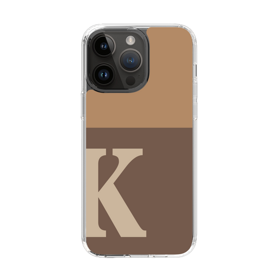 Slim Protection Case［ Original - initial two tone - K brown ］