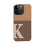 Slim Protection Case［ Original - initial two tone - K brown ］