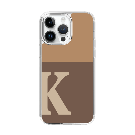 Slim Protection Case［ Original - initial two tone - K brown ］