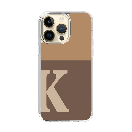 Slim Protection Case［ Original - initial two tone - K brown ］