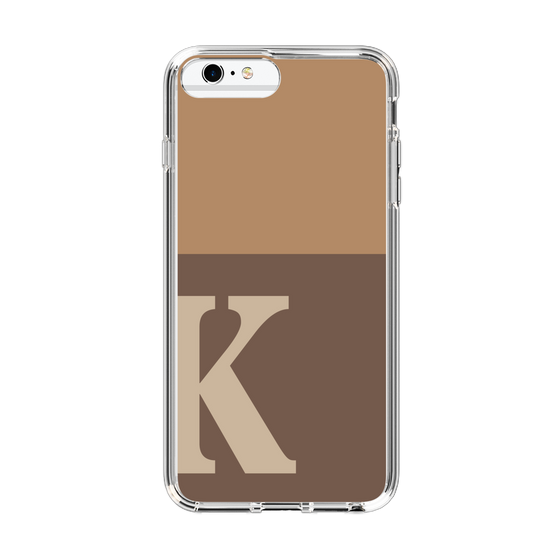 Slim Protection Case［ Original - initial two tone - K brown ］