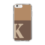 Slim Protection Case［ Original - initial two tone - K brown ］