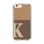 Slim Protection Case［ Original - initial two tone - K brown ］