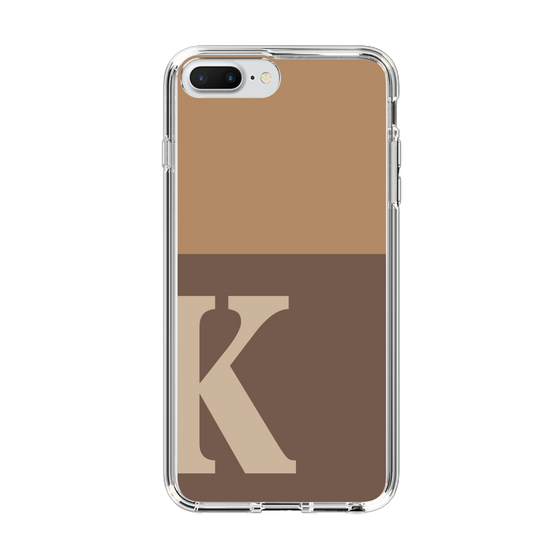 Slim Protection Case［ Original - initial two tone - K brown ］