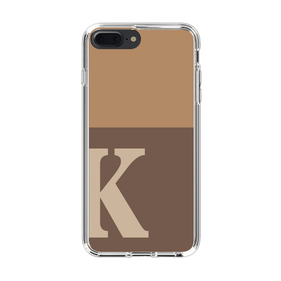 Slim Protection Case［ Original - initial two tone - K brown ］
