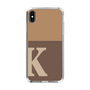 Slim Protection Case［ Original - initial two tone - K brown ］