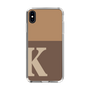 Slim Protection Case［ Original - initial two tone - K brown ］