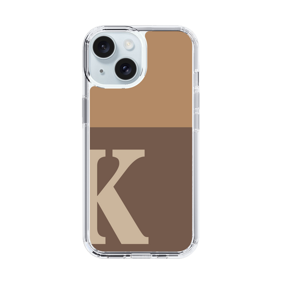 Slim Protection Case［ Original - initial two tone - K brown ］