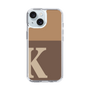 Slim Protection Case［ Original - initial two tone - K brown ］