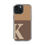Slim Protection Case［ Original - initial two tone - K brown ］