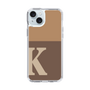 Slim Protection Case［ Original - initial two tone - K brown ］