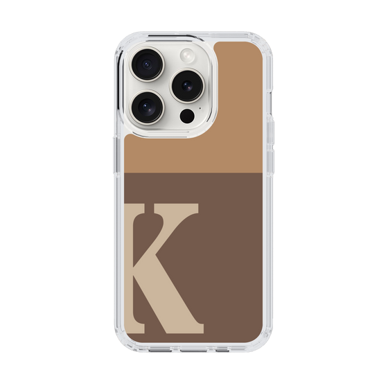 Slim Protection Case［ Original - initial two tone - K brown ］