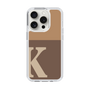 Slim Protection Case［ Original - initial two tone - K brown ］