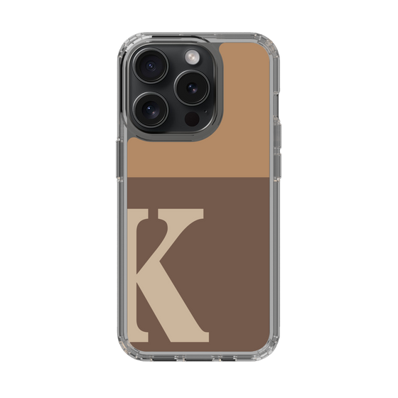Slim Protection Case［ Original - initial two tone - K brown ］
