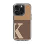 Slim Protection Case［ Original - initial two tone - K brown ］