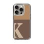 Slim Protection Case［ Original - initial two tone - K brown ］