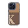 Slim Protection Case［ Original - initial two tone - K brown ］