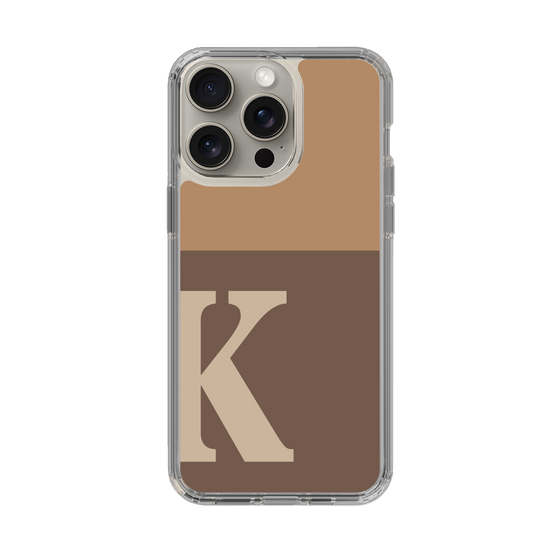 Slim Protection Case［ Original - initial two tone - K brown ］