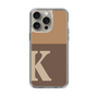 Slim Protection Case［ Original - initial two tone - K brown ］