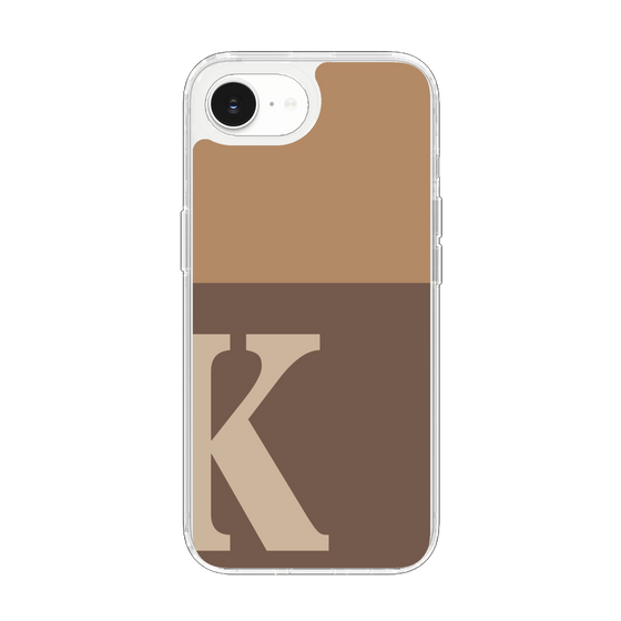 Slim Protection Case［ Original - initial two tone - K brown ］