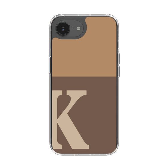 Slim Protection Case［ Original - initial two tone - K brown ］