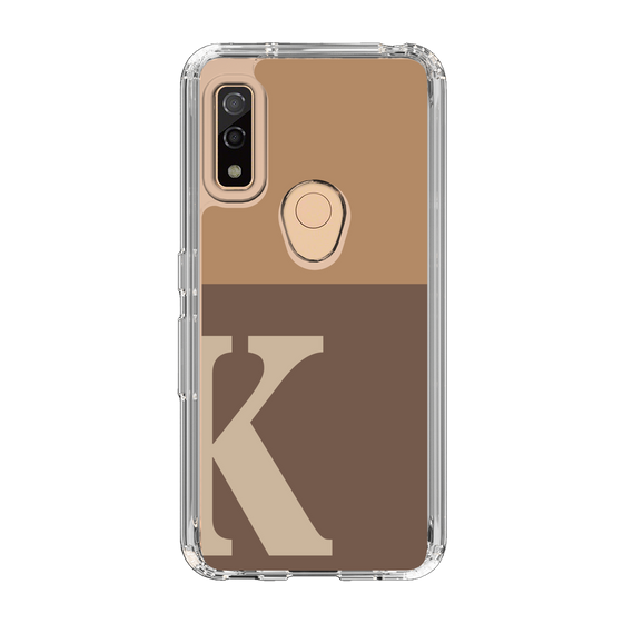 Slim Protection Case［ Original - initial two tone - K brown ］