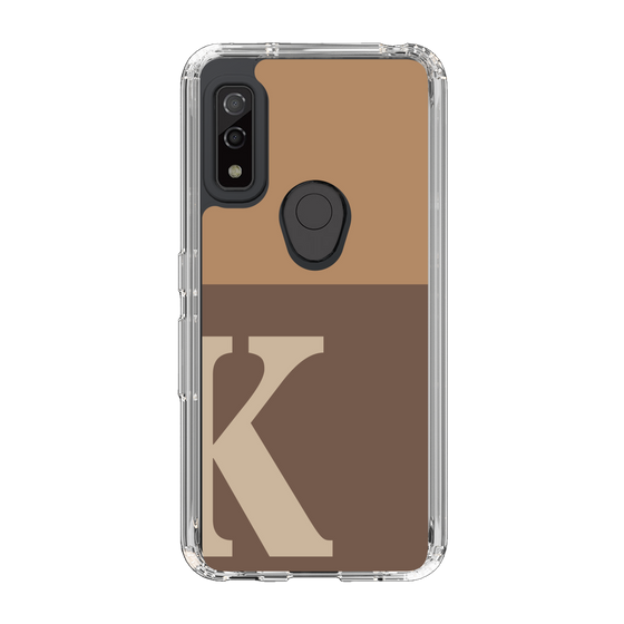 Slim Protection Case［ Original - initial two tone - K brown ］
