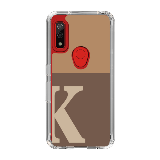 Slim Protection Case［ Original - initial two tone - K brown ］