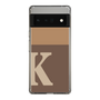 Slim Protection Case［ Original - initial two tone - K brown ］