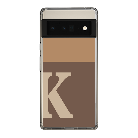 Slim Protection Case［ Original - initial two tone - K brown ］