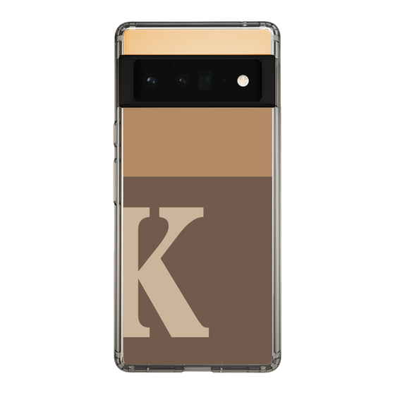 Slim Protection Case［ Original - initial two tone - K brown ］