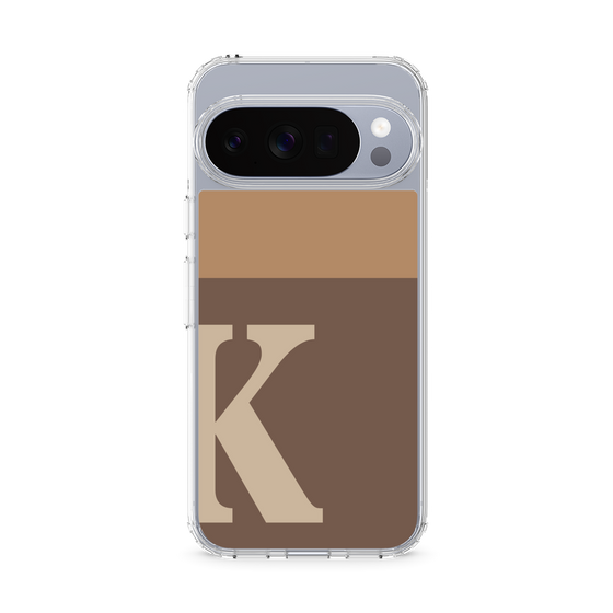 Slim Protection Case［ Original - initial two tone - K brown ］
