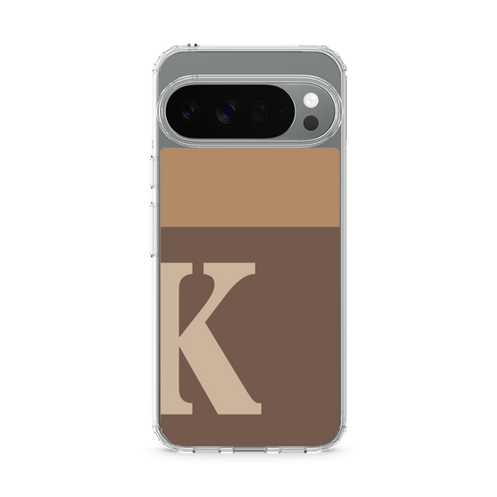 Slim Protection Case［ Original - initial two tone - K brown ］